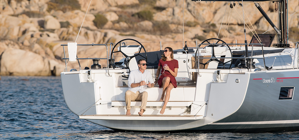 A brand new Beneteau Oceanis 51.1 added to our fleet for the 2019 season!