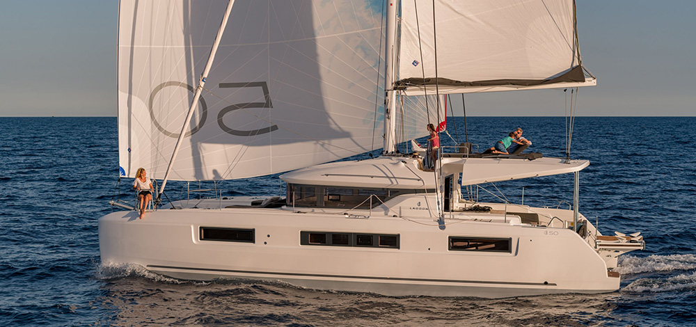 A Brand new LAGOON 50 added to our fleet for 2022!