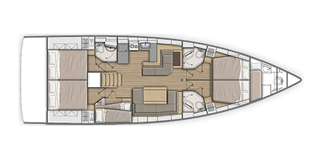 Oceanis 51.1 - 5 + 1 cab. - O. P - 2018 1_cleanup